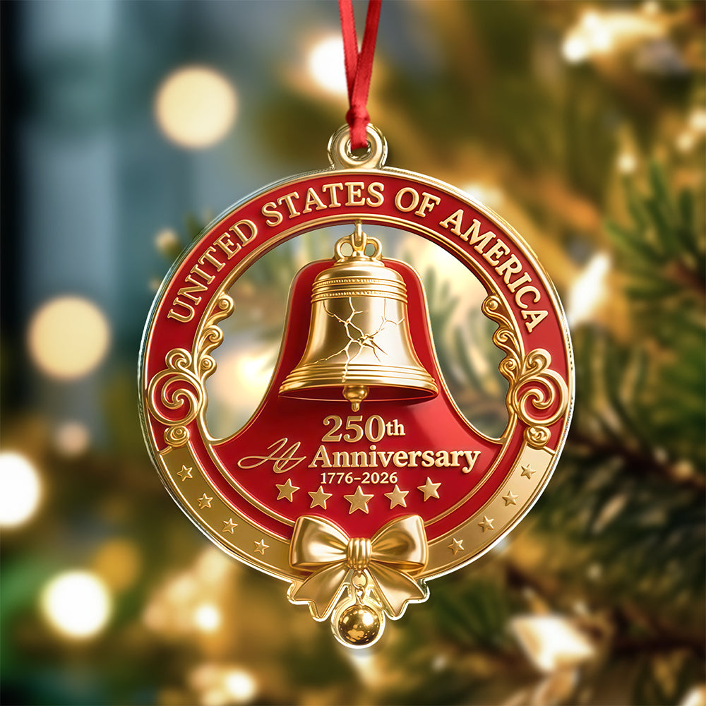 America 250th Anniversary 1776 - 2026 Acrylic Ornament CH07 899238 - Image 6