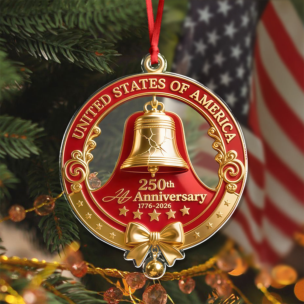 America 250th Anniversary 1776 - 2026 Acrylic Ornament CH07 899238 - Image 7