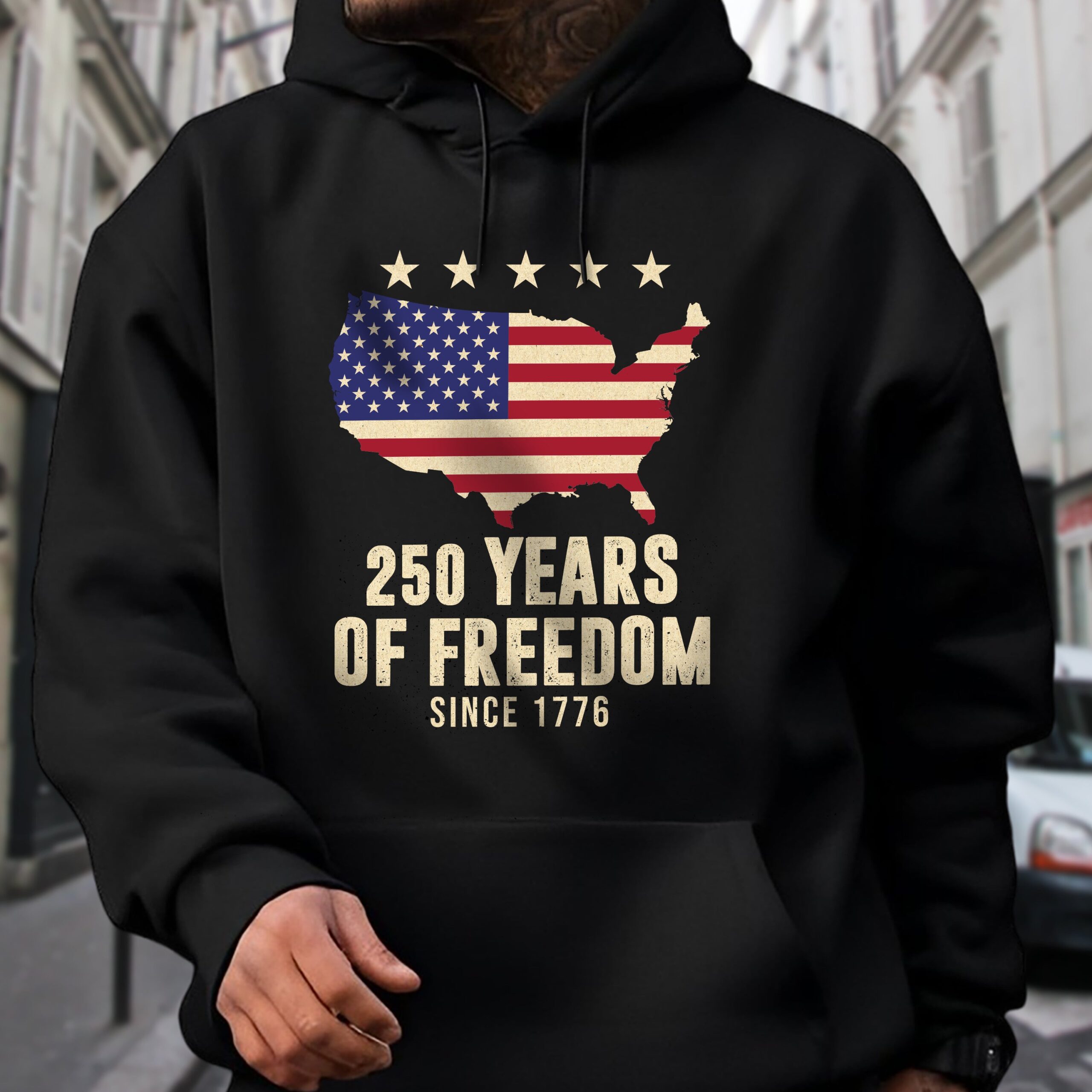America 250th Anniversary 1776 2026 America 250 Years of Freedom Dark Shirt CH07 896670 - Image 5