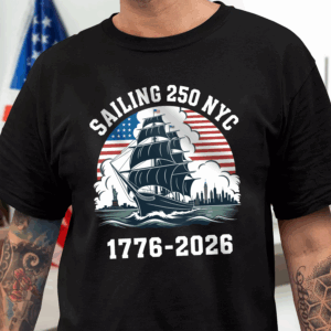 America 250th Anniversary 250 Years NYC USA Dark Shirt CH07 896694