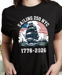 Alternative view of America 250th Anniversary 250 Years NYC USA Dark Shirt