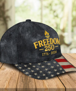 Alternative view of America 250th Anniversary 250 Years of Freedom Classic Cap