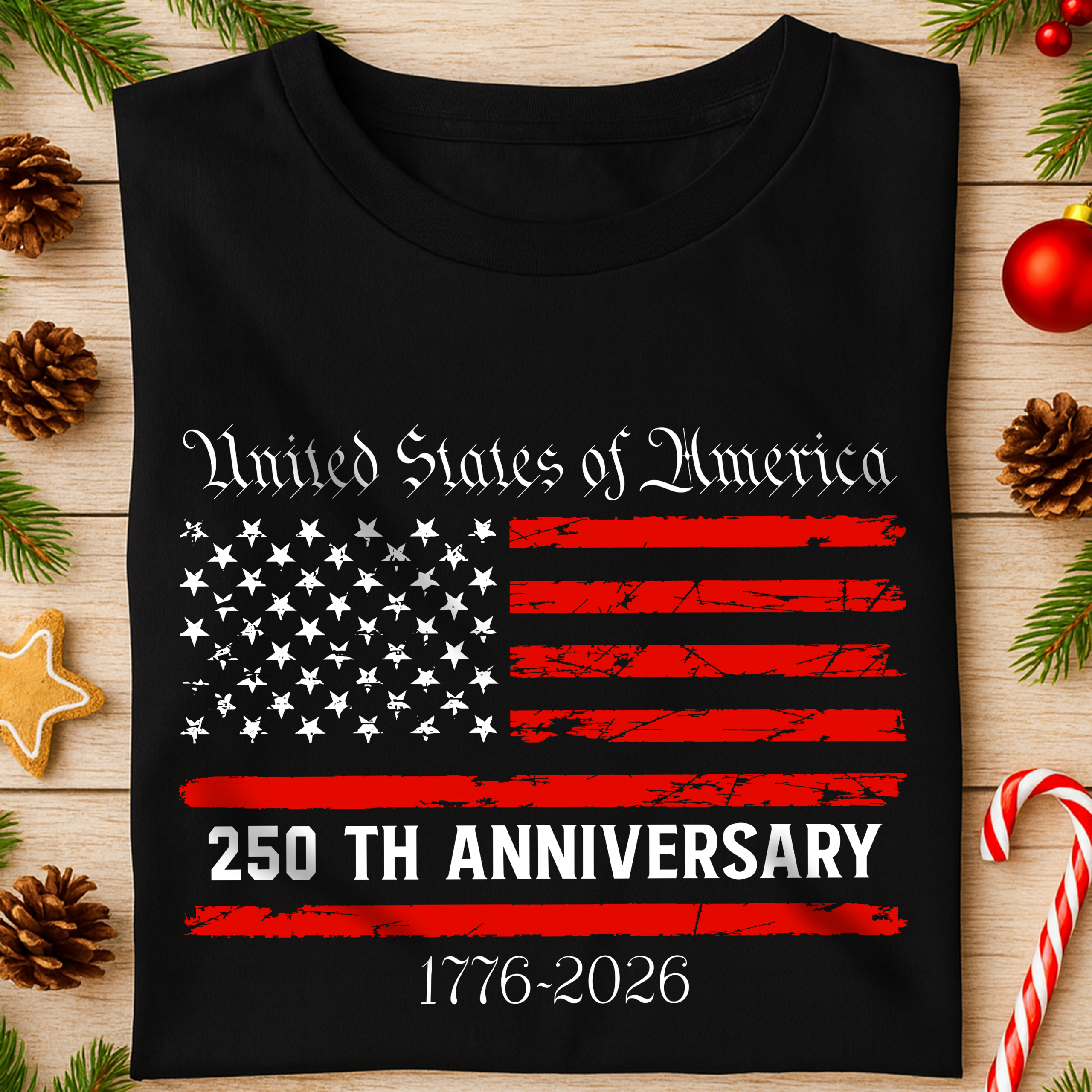 America 250th Anniversary Semiquincentennial Dark Shirt HO82 900110 - Image 3