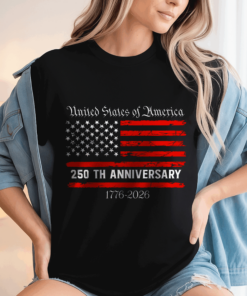America 250th Anniversary Semiquincentennial Dark Shirt