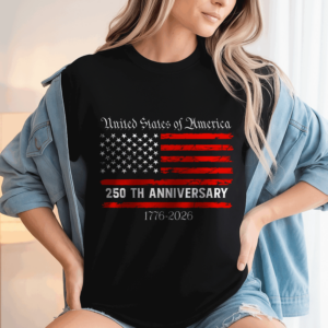 America 250th Anniversary Semiquincentennial Dark Shirt HO82 900110