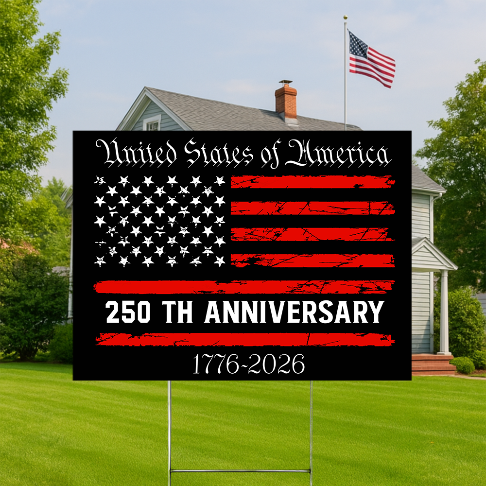 America 250th Anniversary Semiquincentennial Yard Sign HO82 900106 - Image 3