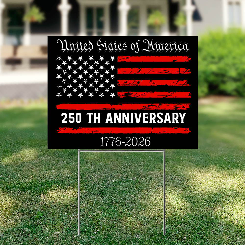 America 250th Anniversary Semiquincentennial Yard Sign HO82 900106 - Image 7