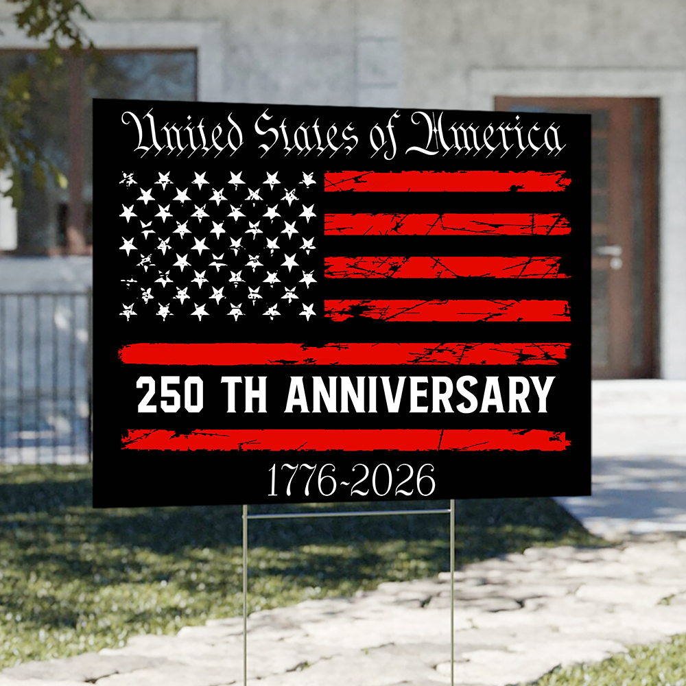 America 250th Anniversary Semiquincentennial Yard Sign HO82 900106 - Image 8