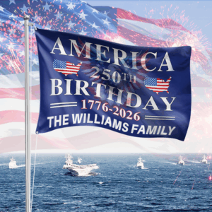 America 250th Birthday 250 Years Double-Sided Flag HA75 898326
