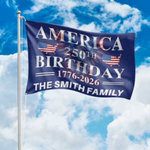 Alternative view of America 250th Birthday 250 Years Double-Sided Flag HA75 898326