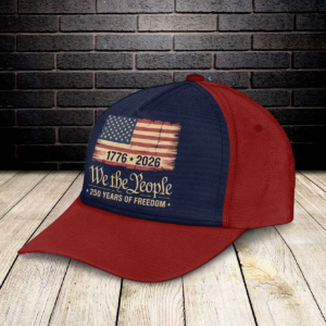 Alternative view of America 250th Birthday US Flag 250 Years We The People Classic Cap HO82 900094