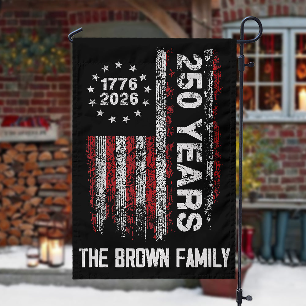 America 250th Birthday US Flag 250 Years We The People Garden Flag HA75 897390 - Image 5