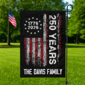 America 250th Birthday US Flag 250 Years We The People Garden Flag HA75 897390
