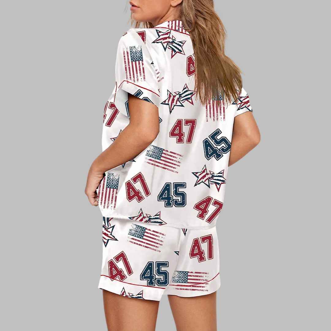 America 45 47 Pajama Set - Image 3