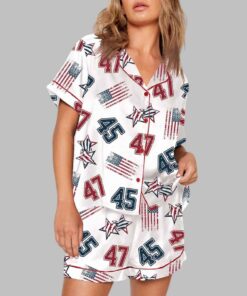 Alternative view of America 45 47 Pajama Set