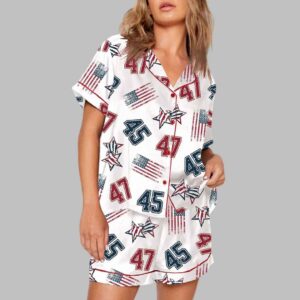 Alternative view of America 45 47 Pajama Set