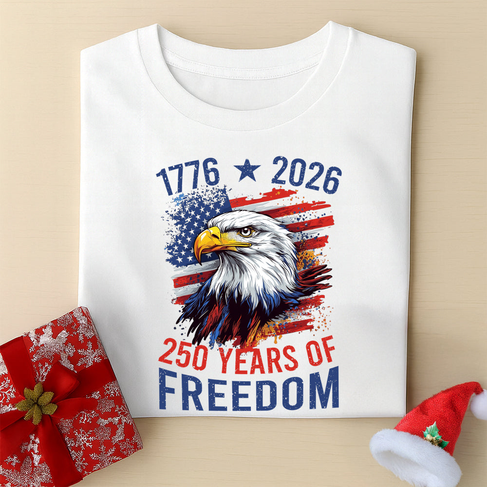 America Semiquincentennial 250 Years Of Freedom Bright Shirt CH07 896686 - Image 4