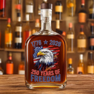 Alternative view of America Semiquincentennial 250 Years Of Freedom Whiskey Bottle CH07 896704