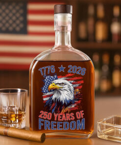 America Semiquincentennial 250 Years Of Freedom Whiskey Bottle