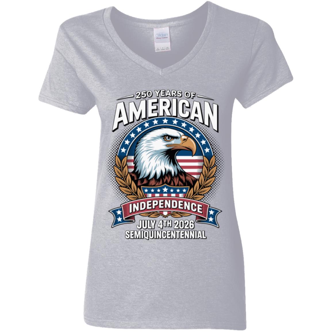 American 250 Years Independence Eagle - July 4th 2026 Dark Shirt LM32 895247 - Image 12