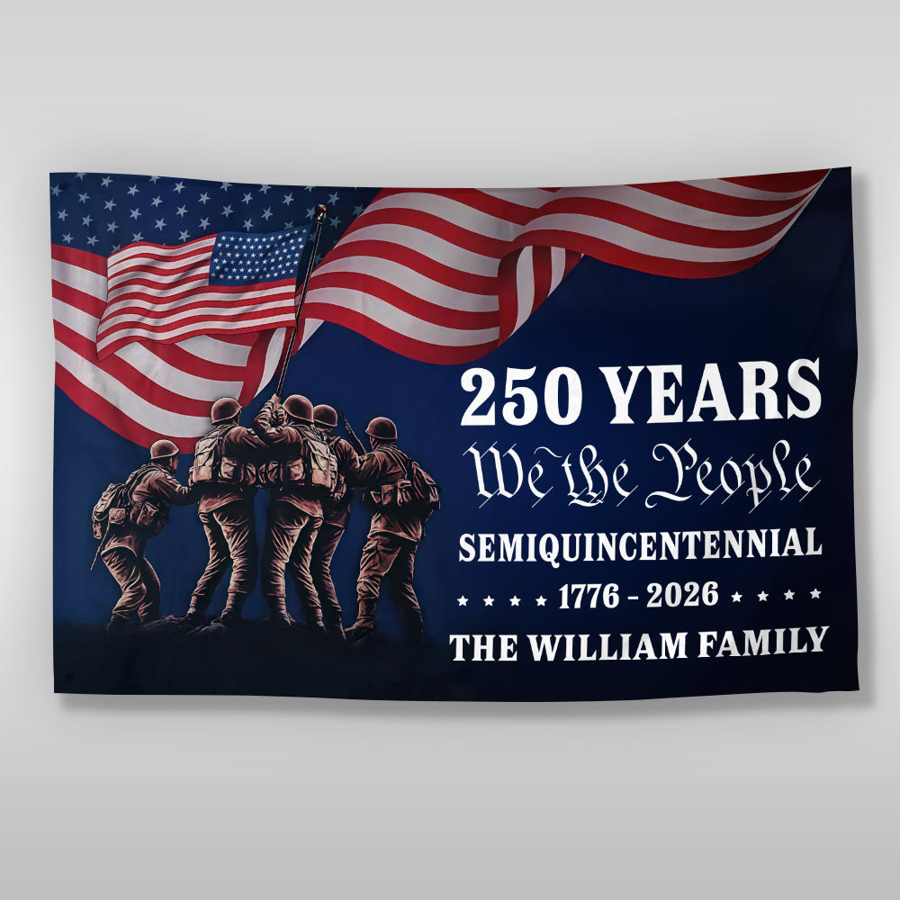 American Flag 250 Years Anniversary United States Semiquincentennial Double-Sided Flag HA75 897966 - Image 6