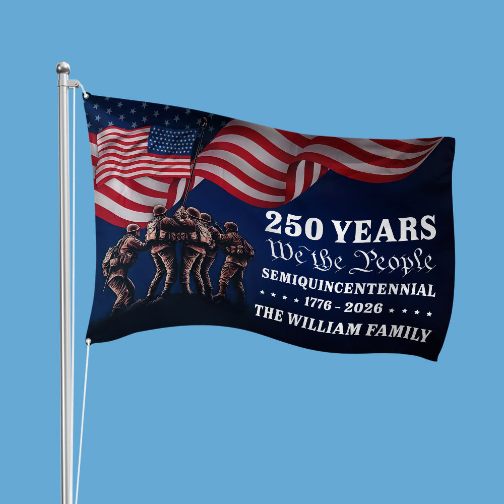 American Flag 250 Years Anniversary United States Semiquincentennial Double-Sided Flag HA75 897966 - Image 3