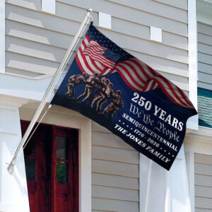 Alternative view of American Flag 250 Years Anniversary United States Semiquincentennial Double-Sided Flag HA75 897966