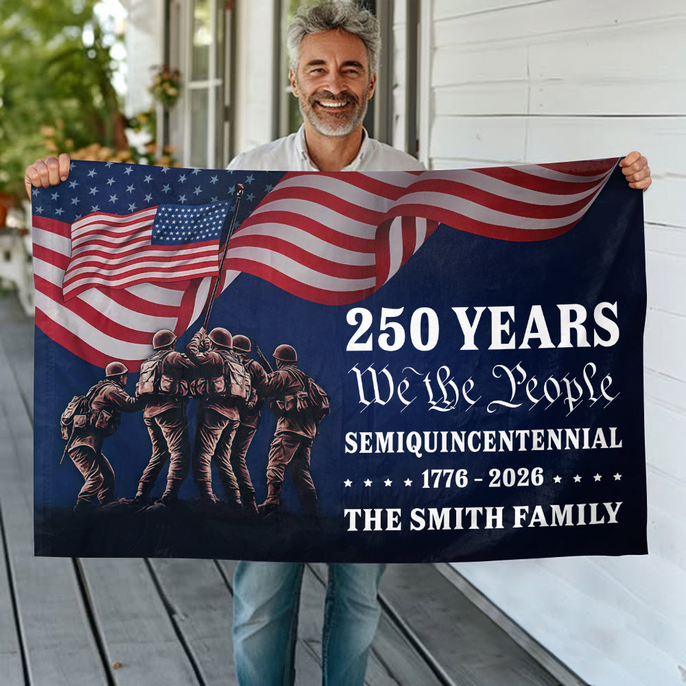 American Flag 250 Years Anniversary United States Semiquincentennial Double-Sided Flag HA75 897966 - Image 4