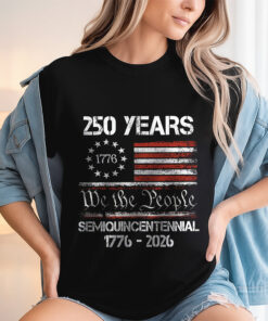 American's 250th Anniversary United States Semiquincentennial Dark Shirt