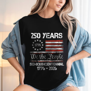 Americaâ€™s 250th Anniversary United States Semiquincentennial Dark Shirt HO82 900338