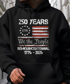 Alternative view of American's 250th Anniversary United States Semiquincentennial Dark Shirt