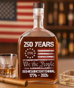 America's 250th Anniversary United States Semiquincentennial Whiskey Bottle