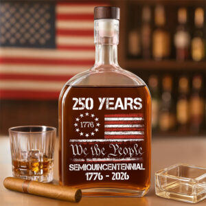 Americaâ€™s 250th Anniversary United States Semiquincentennial Whiskey Bottle HO82 900340