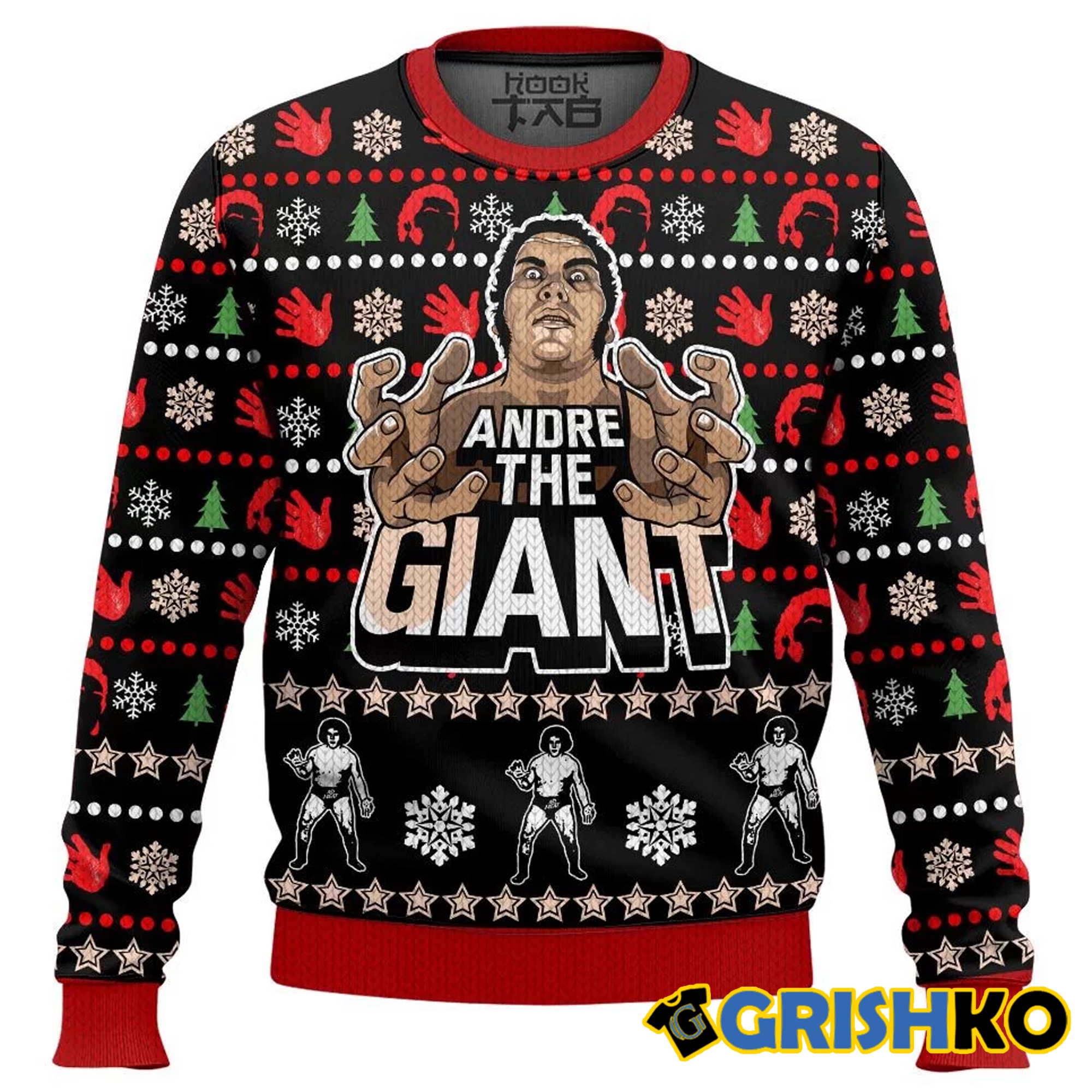 Andre The Giant Ugly Sweater - Grishko.com