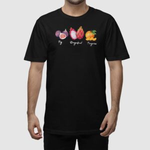 Alternative view of Animal FDT Fig Dragon Fruit Tangerine Shirt