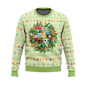 Alternative view of Animal Festival Christmas Ugly Sweater - Grishko.com