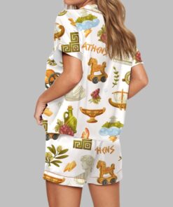 Alternative view of Antique Greece Pajama Set For Women