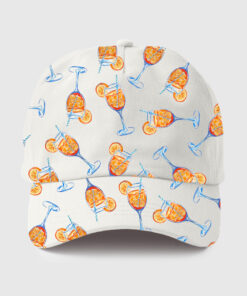 Aperol Spritz Trio Watercolor Hat