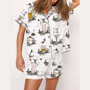 AprÃ©s Ski Beer Cocktails Pajama Set