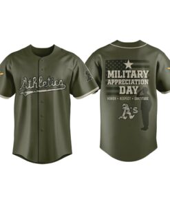 Athletics Military Appreciation Day Jersey 2025
