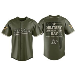Athletics Military Appreciation Day Jersey 2025