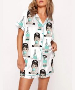 Alternative view of Audrey Hepburn Tiffany's Champagne Pajama Set