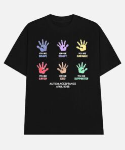 Alternative view of Autism Acceptance April 2025 Sweatshirt