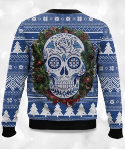 Alternative view of Awesome Sugar Skull Ugly Christmas Sweater