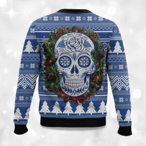 Alternative view of Awesome Sugar Skull Ugly Christmas Sweater