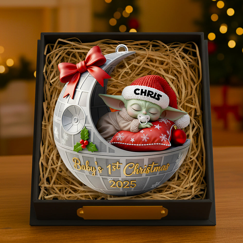 Baby's 1st Ornament Personalized Christmas Gifts 03KIDT300925 - Image 3
