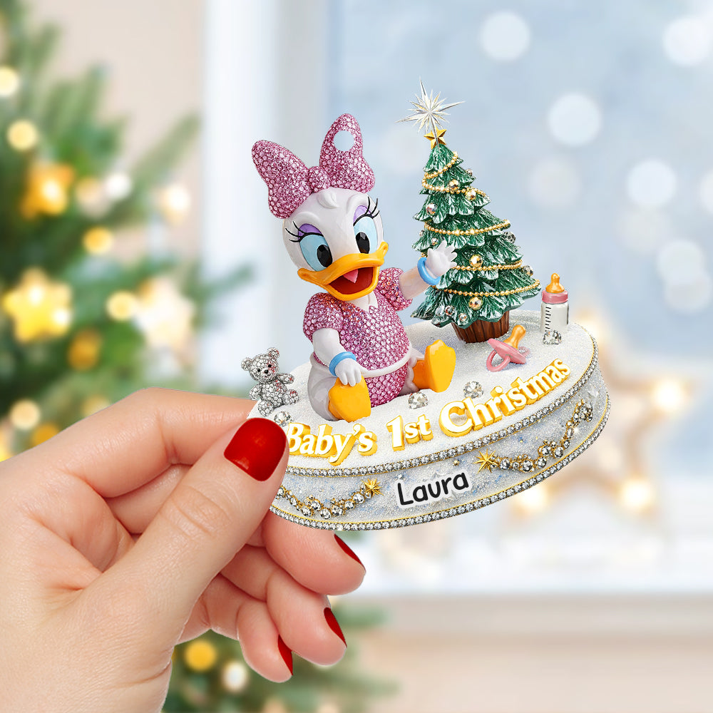Baby’s First Christmas Ornament - Personalized Gifts For Kids 05pgqn210825 - Image 4