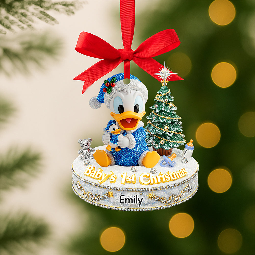 Baby’s First Christmas Ornament - Personalized Gifts For Kids 05pgqn210825 - Image 3