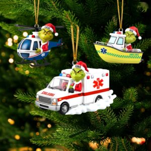 Badass Paramedic Christmas Ornament, Personalized Gifts For Paramedic 01qhtn130925