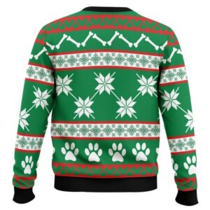 Alternative view of Bah Humpug Cute Pug Ugly Christmas Sweater